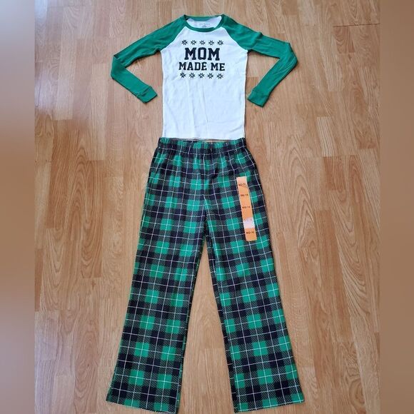 Nap Chat Family 'Mom Made Me ' Pajama Set - Kids Medium - Picture 1 of 10